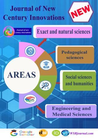 Journal of new century innovations